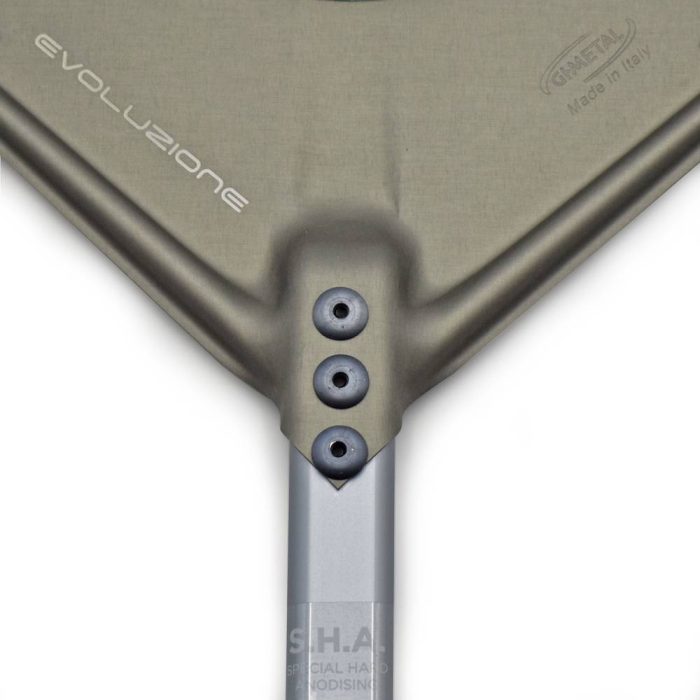 Lopata za ubacivanje anodizirana, perf. evoluzione GI METAL 150/30 cm - Slika 3